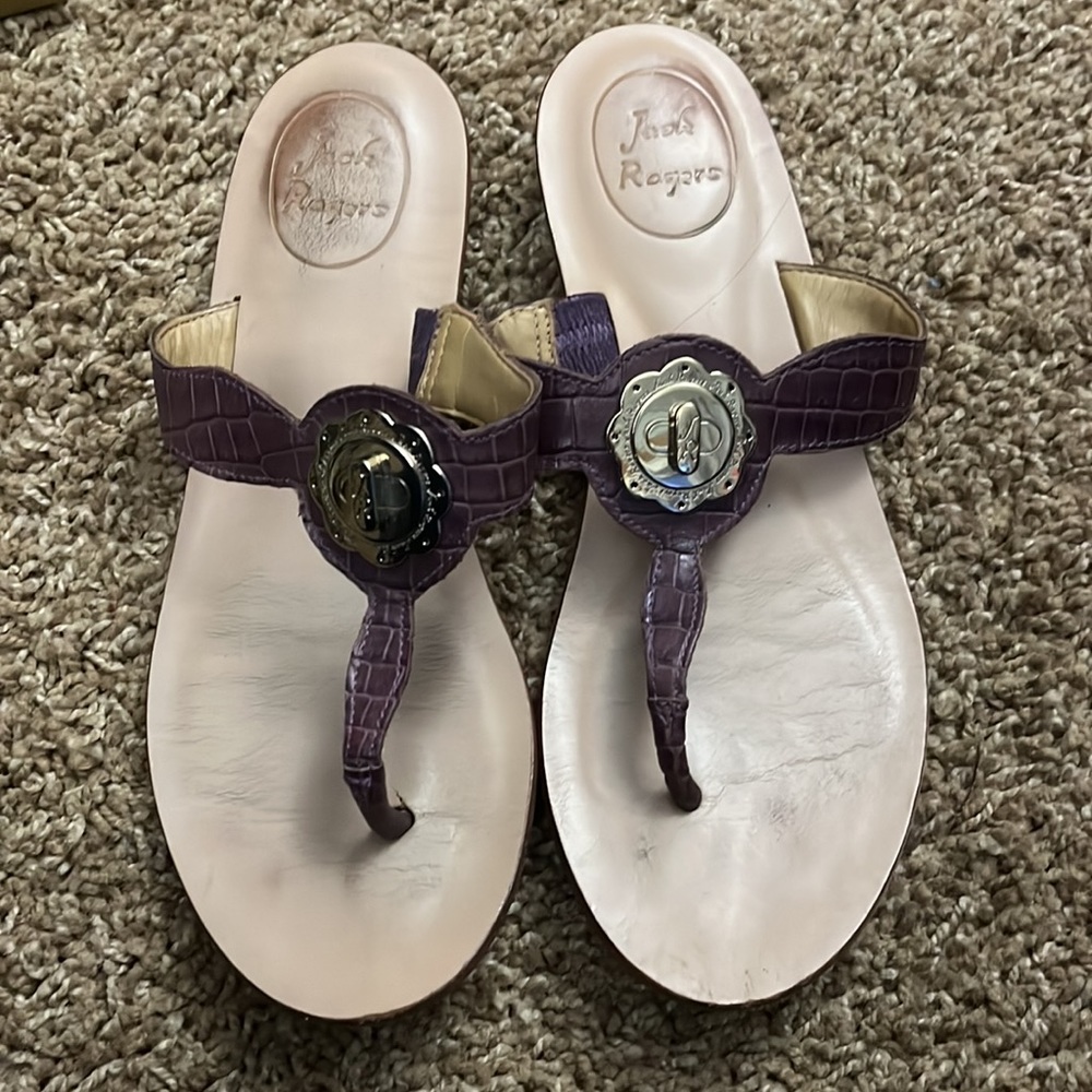 Jack Rogers •”Larissa” Sandals in PURPLE!💜 - Picture 3 of 5